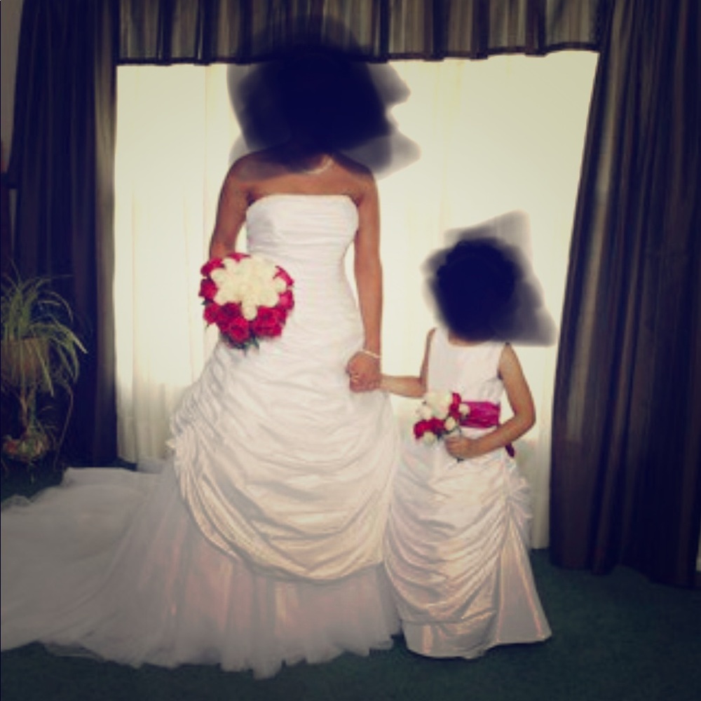 Flower girl dress and Wedding dress
